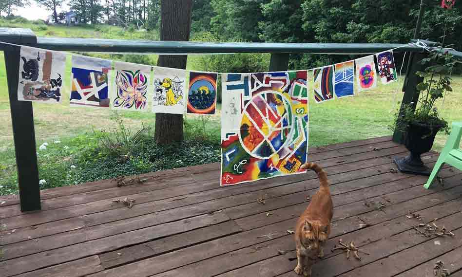 Art Circle Flags